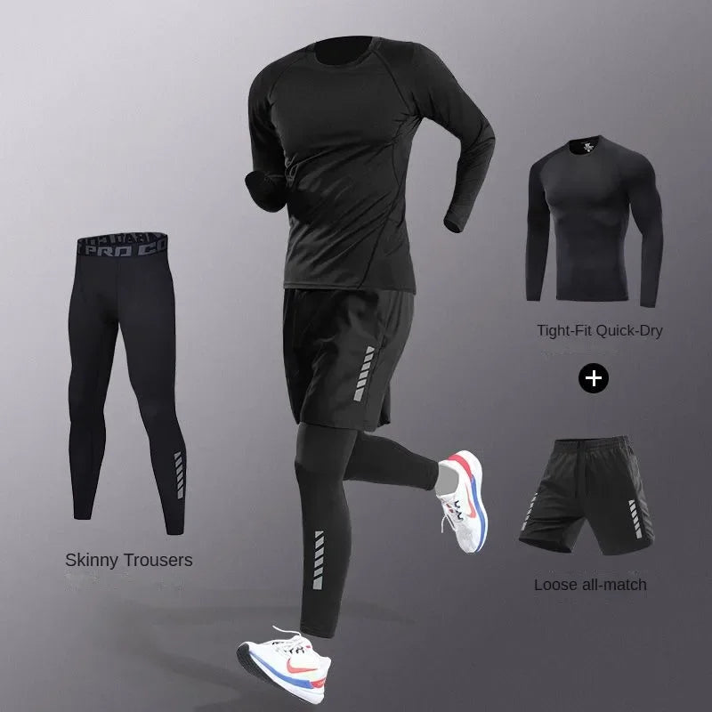 Conjunto Deportivo Hombre — Traje Running 3 a 7 Piezas