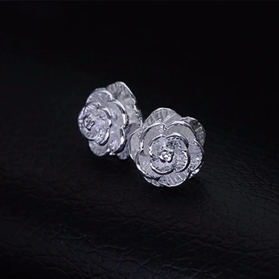 Conjunto Retro Plata 925 — Collar, Pendientes y Brazalete