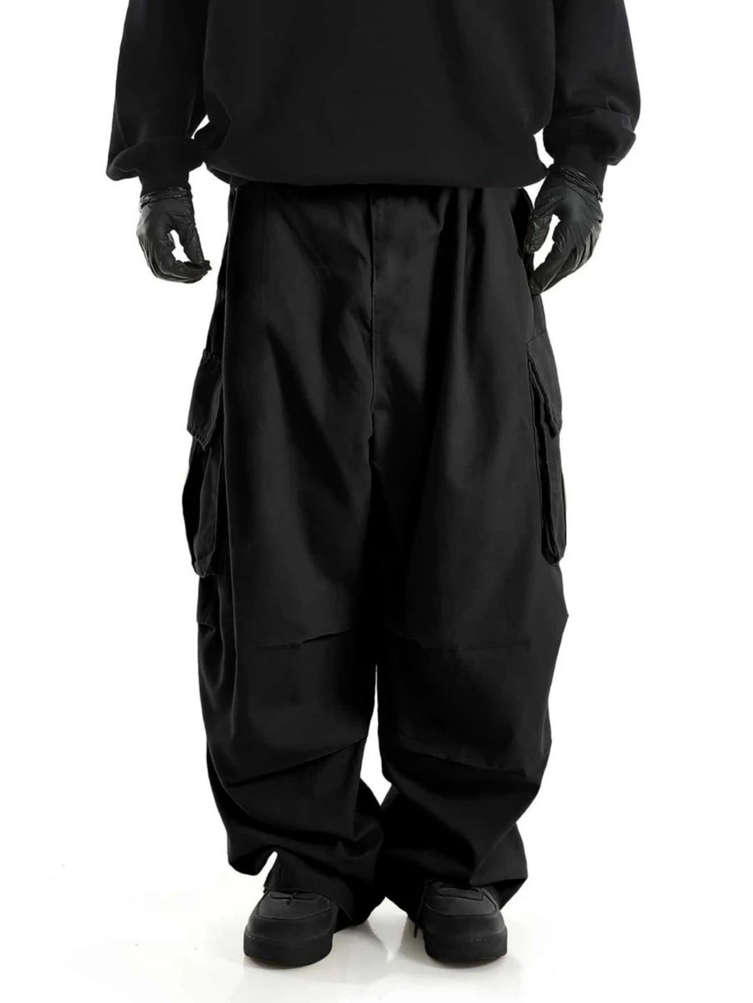 Pantalón Cargo Pierna Ancha Hombre — Urbano Holgado