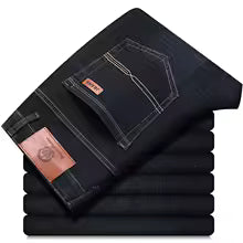 Jeans Casual Hombre — Corte Recto Elástico