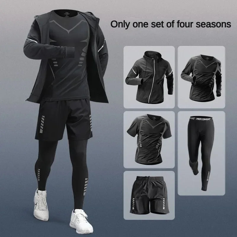 Conjunto Deportivo Hombre — Traje Running 3 a 7 Piezas
