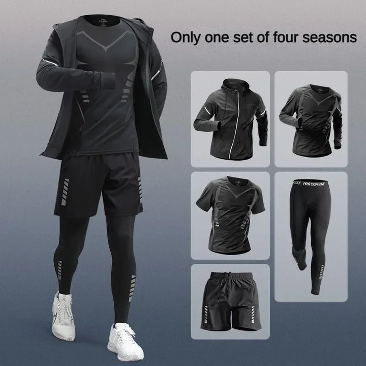 Conjunto Deportivo Hombre — Traje Running 3 a 7 Piezas