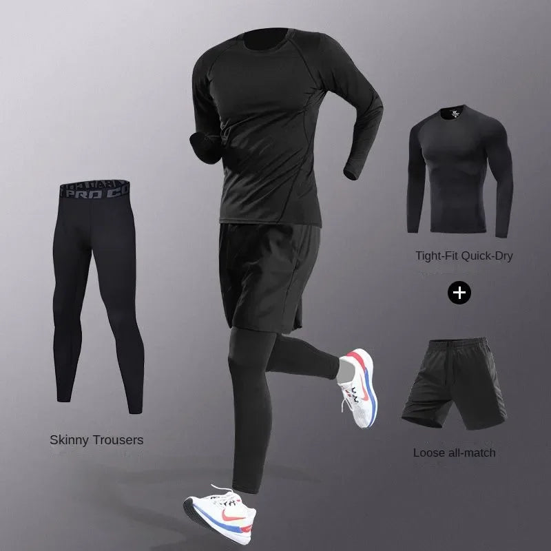 Conjunto Deportivo Hombre — Traje Running 3 a 7 Piezas