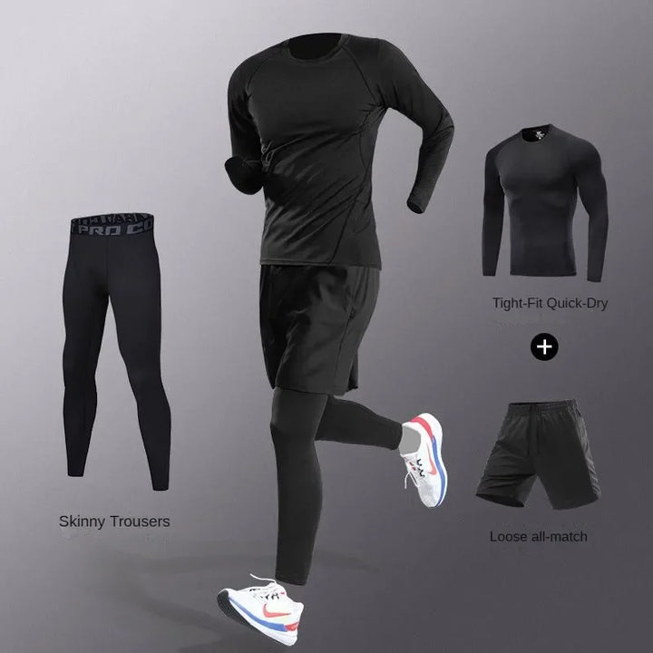 Conjunto Deportivo Hombre — Traje Running 3 a 7 Piezas