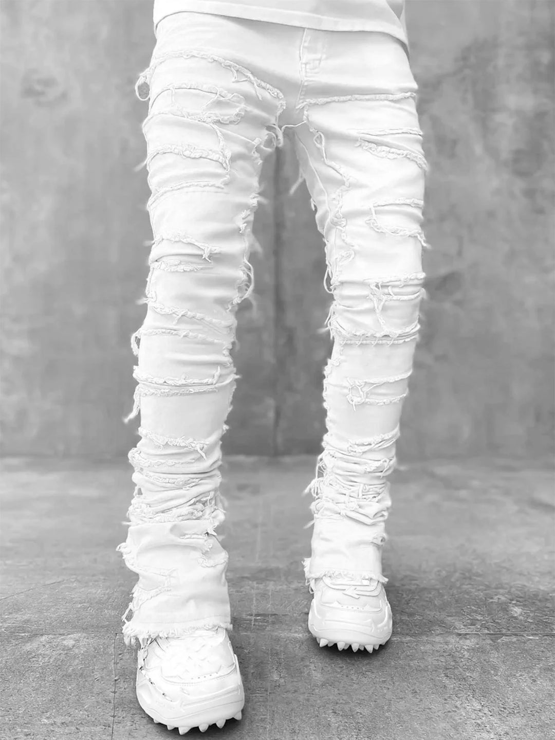 Jeans Rotos Hombre — Estilo Hip Hop
