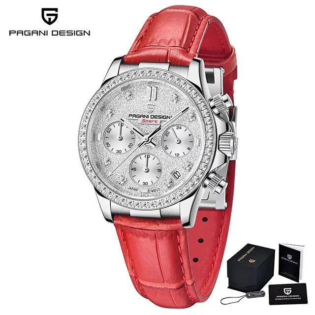 Reloj PAGANI DESIGN — Cronógrafo de Lujo con Cristal de Zafiro