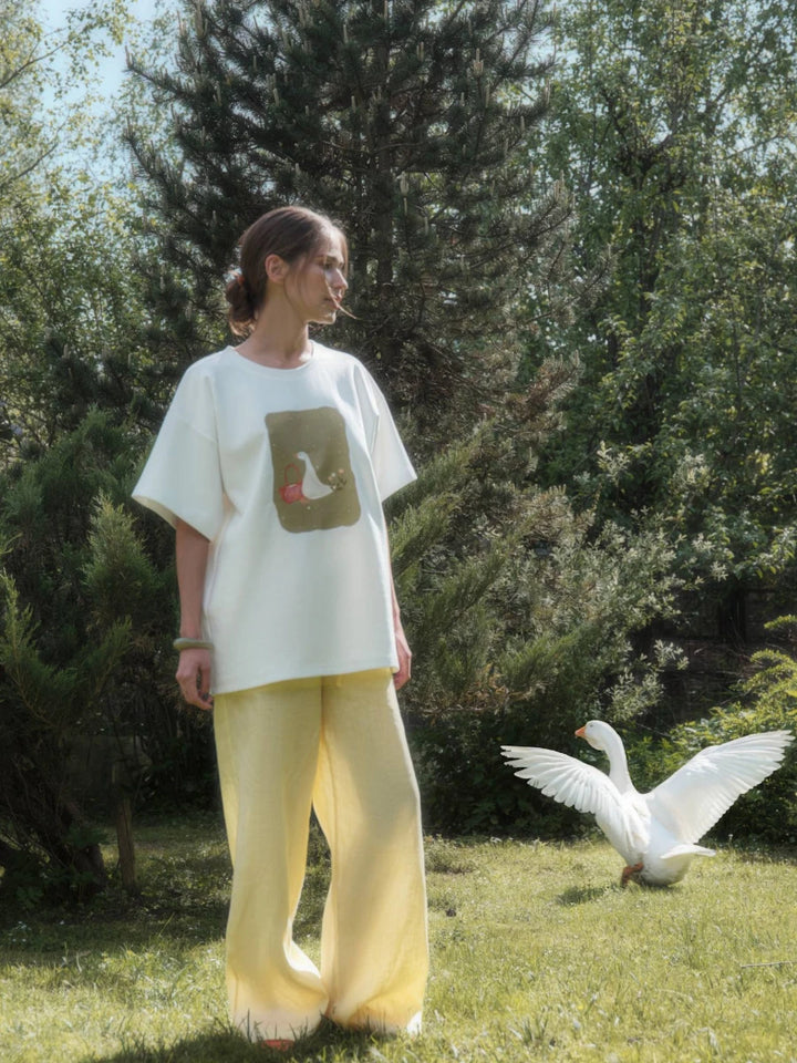 Camiseta Oversized Estampada Hip Hop — Darez Wear