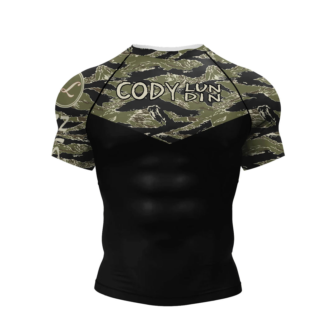 Rashguard de Compresión para BJJ, Kickboxing y Gimnasio
