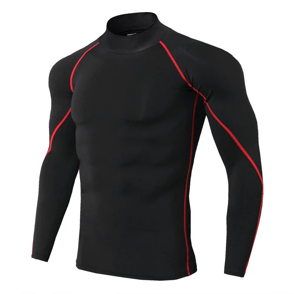 Camiseta Compresión Manga Larga Hombre — Gym &amp; Running