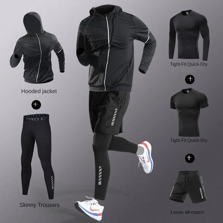 Conjunto Deportivo Hombre — Traje Running 3 a 7 Piezas