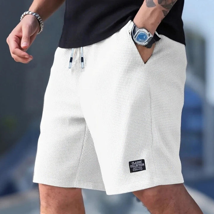 Shorts Casual Hombre — Tela Texturizada