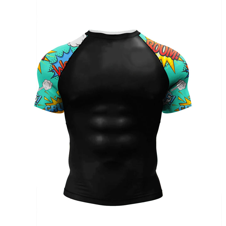 Rashguard de Compresión para BJJ, Kickboxing y Gimnasio