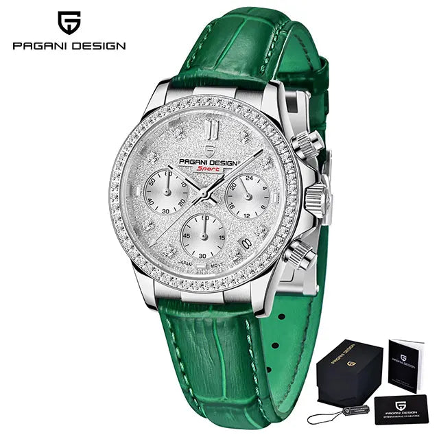 Reloj PAGANI DESIGN — Cronógrafo de Lujo con Cristal de Zafiro