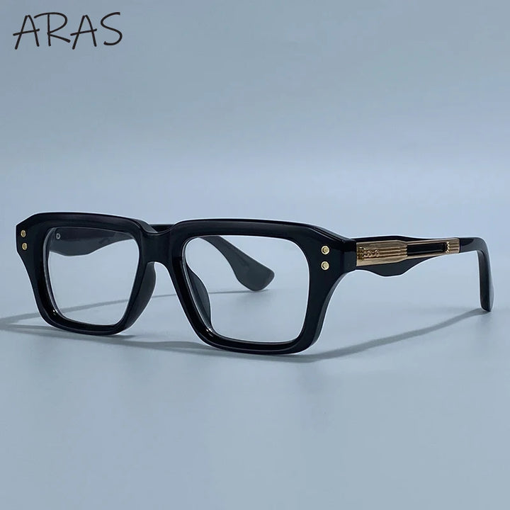 Gafas de Sol Cuadradas Polarizadas Hombre — UV400 Steampunk