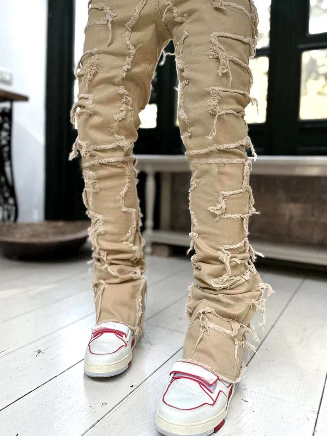 Jeans Rotos Hombre — Estilo Hip Hop