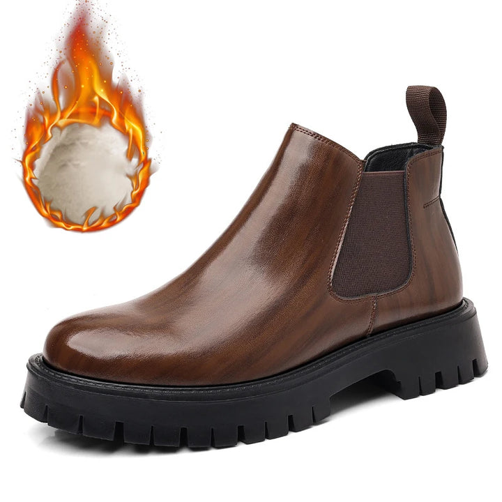Botas Chelsea Retro Cuero Hombre — Estilo Británico