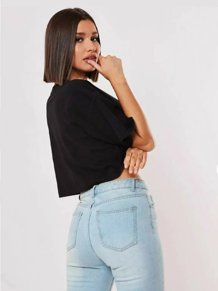 Top Crop Deportivo Algodón — Darez Wear