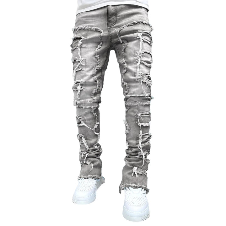 Jeans Rotos Hombre — Estilo Hip Hop