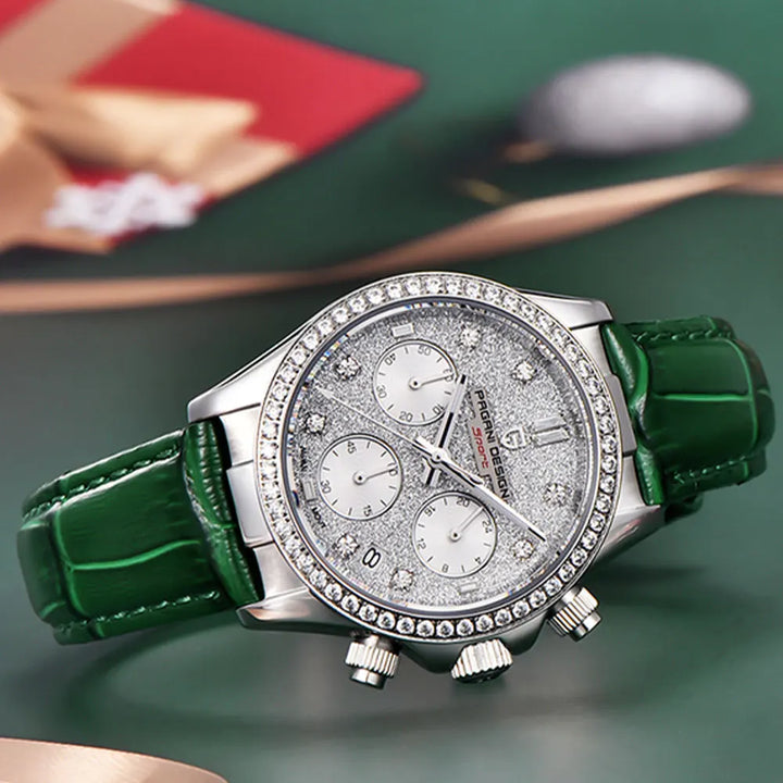 Reloj PAGANI DESIGN — Cronógrafo de Lujo con Cristal de Zafiro