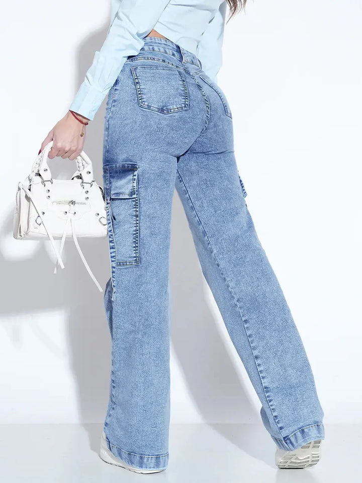 Vaqueros Cargo Mujer — Darez Wear