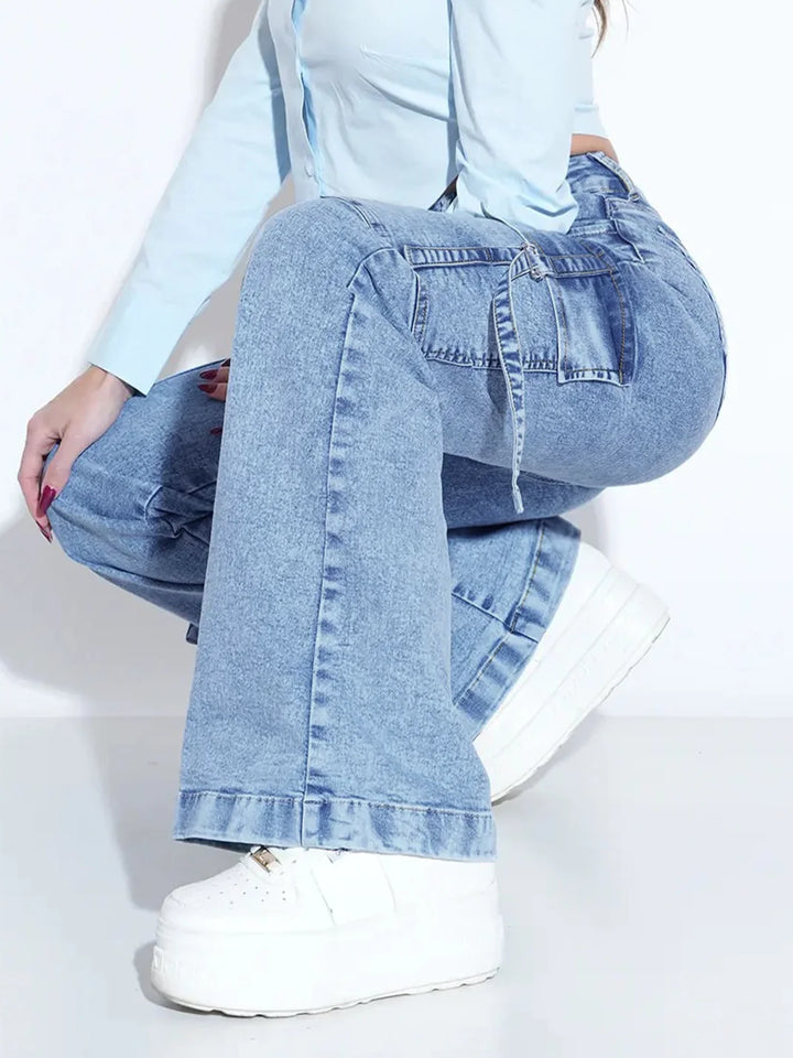 Vaqueros Cargo Mujer — Darez Wear