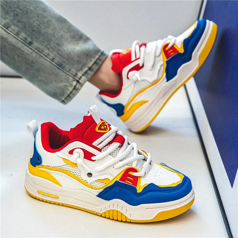 Zapatillas Casuales de Malla | Estilo Skateboard | Darez Wear