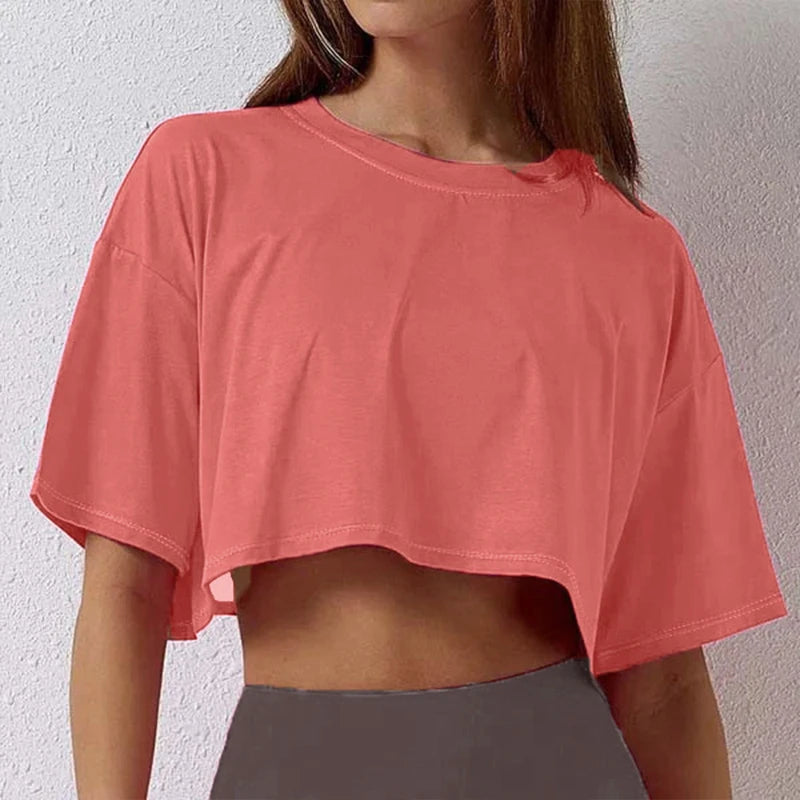 Top Crop Deportivo Algodón — Darez Wear