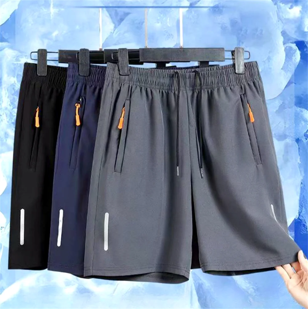 Shorts Deportivos Hombre — Seda de Hielo