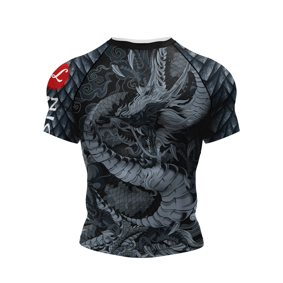 Rashguard de Compresión para BJJ, Kickboxing y Gimnasio