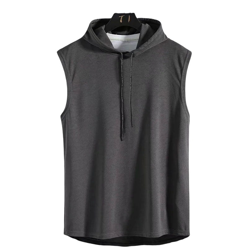 Camiseta Sin Mangas Capucha Hombre — Gym &amp; Fitness