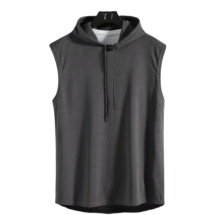 Camiseta Sin Mangas Capucha Hombre — Gym &amp; Fitness