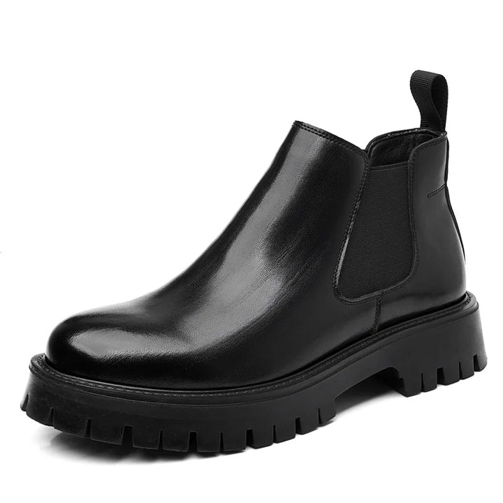 Botas Chelsea Retro Cuero Hombre — Estilo Británico