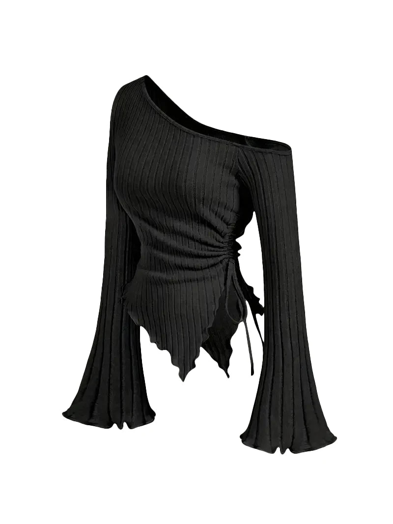 Top Asimétrico Hombros Descubiertos — Darez Wear