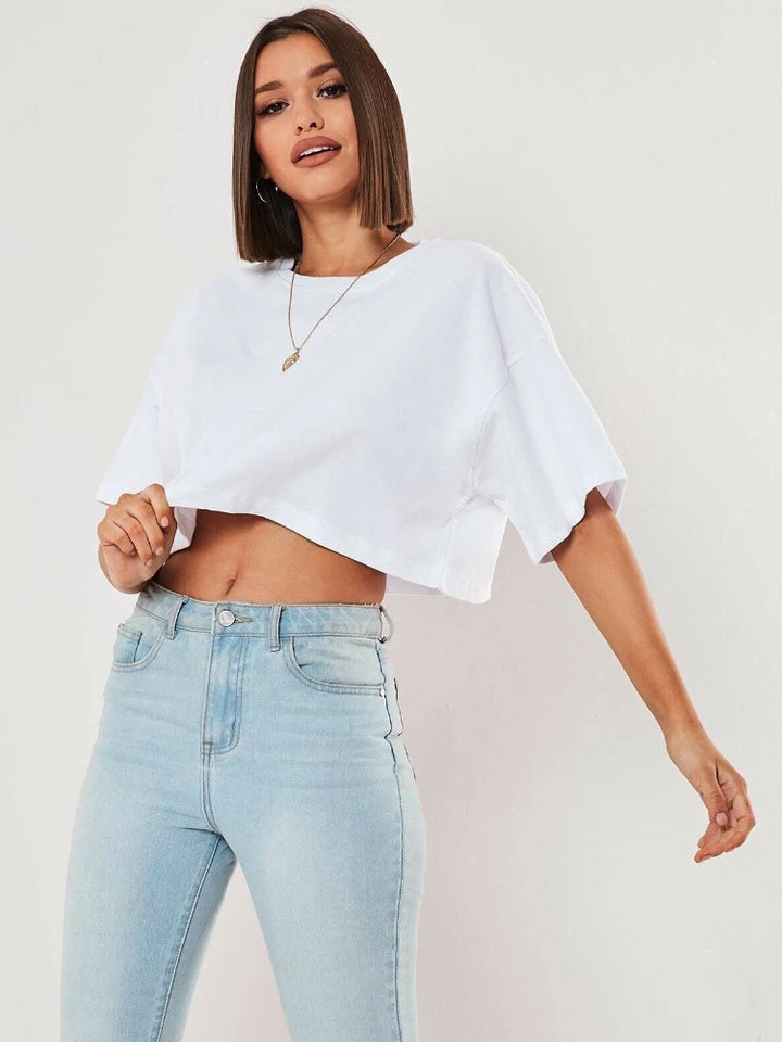 Top Crop Deportivo Algodón — Darez Wear