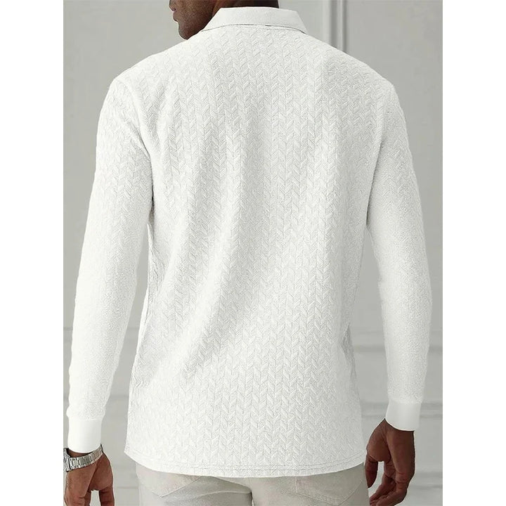 Polo de Manga Larga Premium para Hombre
