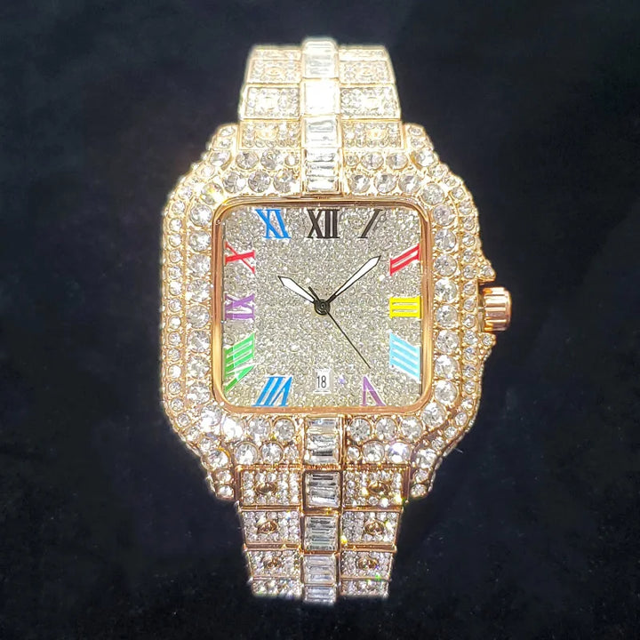 Reloj UNIGUET — Lujo con Diamantes para Hombre