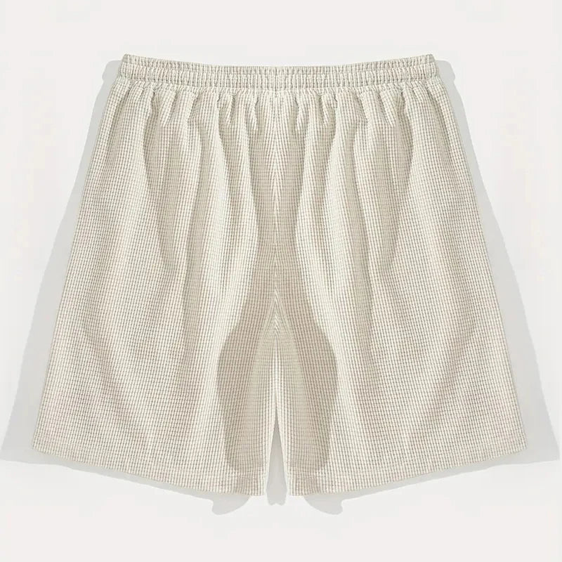 Shorts Casual Hombre — Tela Texturizada