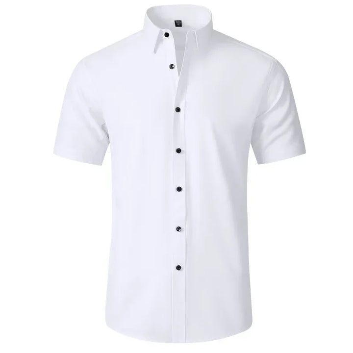 Camisa Elástica Hombre — Sin Planchado Multicolor