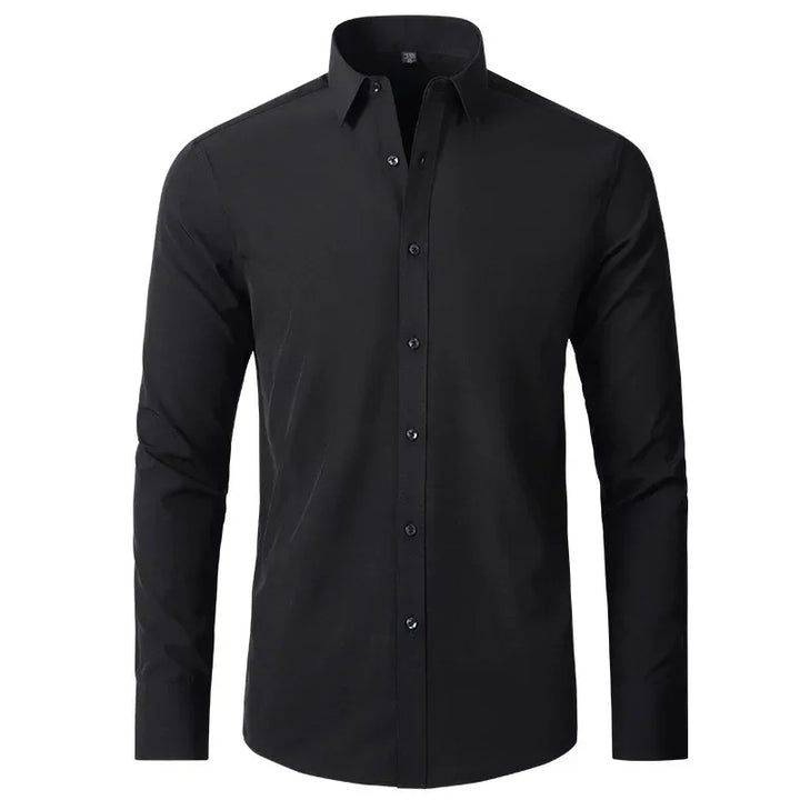 Camisa Elástica Hombre — Sin Planchado Multicolor