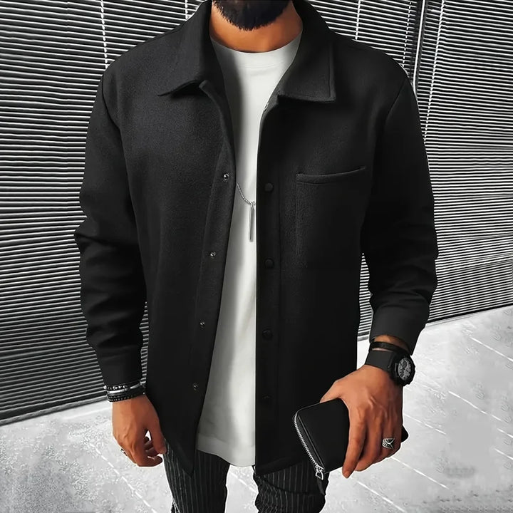 Abrigo Lana Cepillada Hombre — Otoño &amp; Invierno