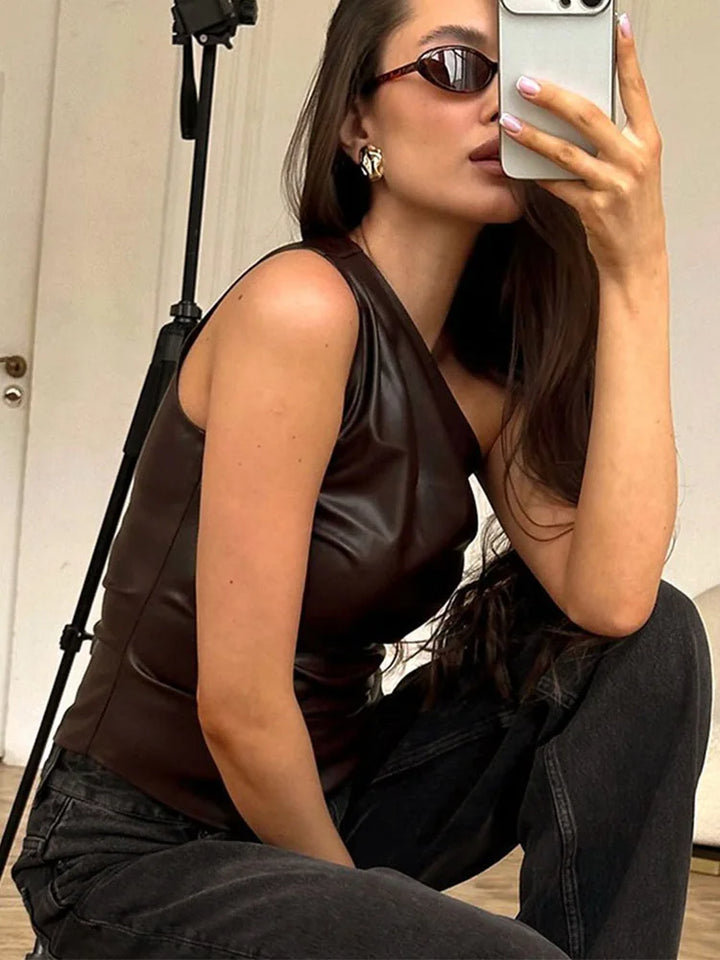 Chaqueta Slim Un Hombro — Darez Wear