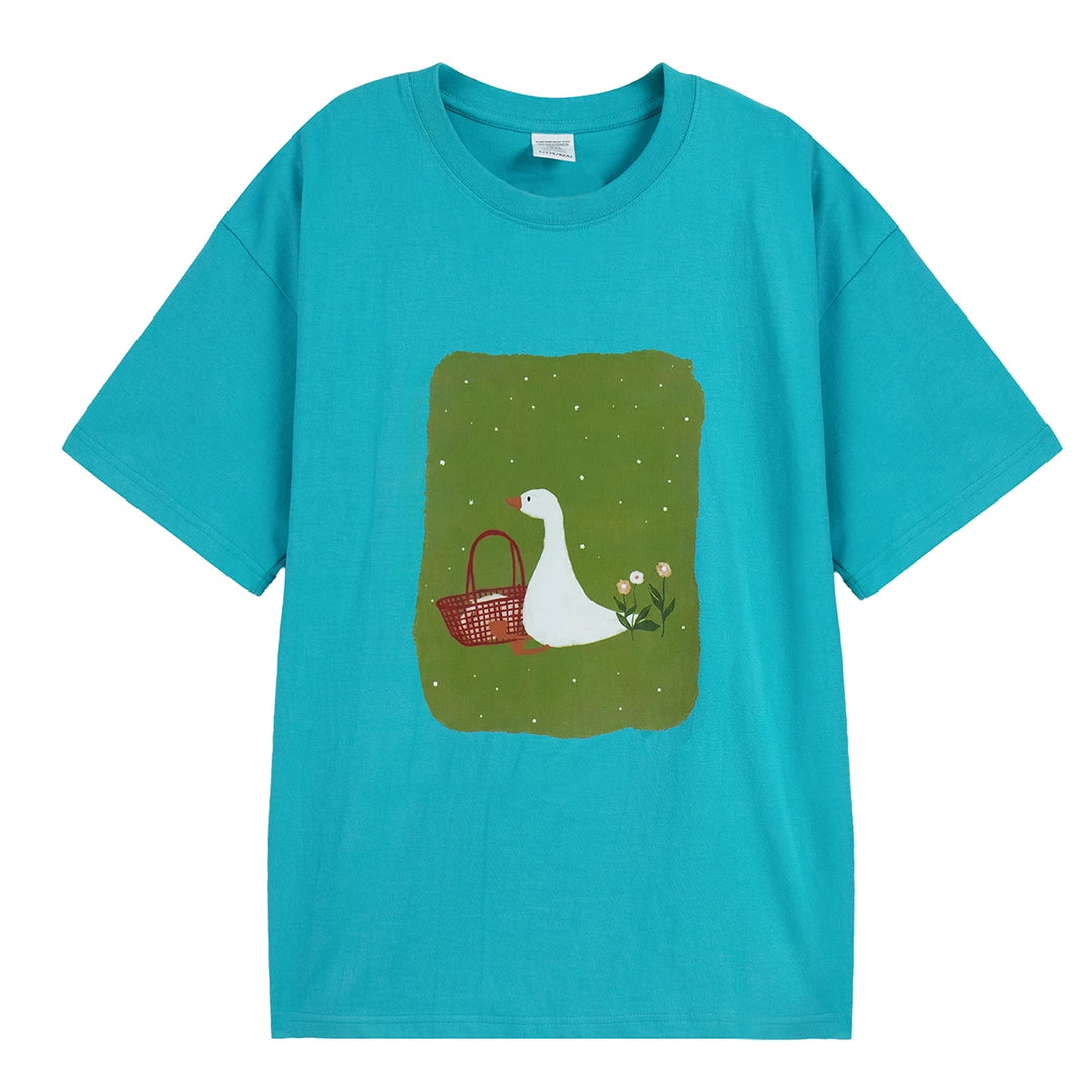 Camiseta Oversized Estampada Hip Hop — Darez Wear