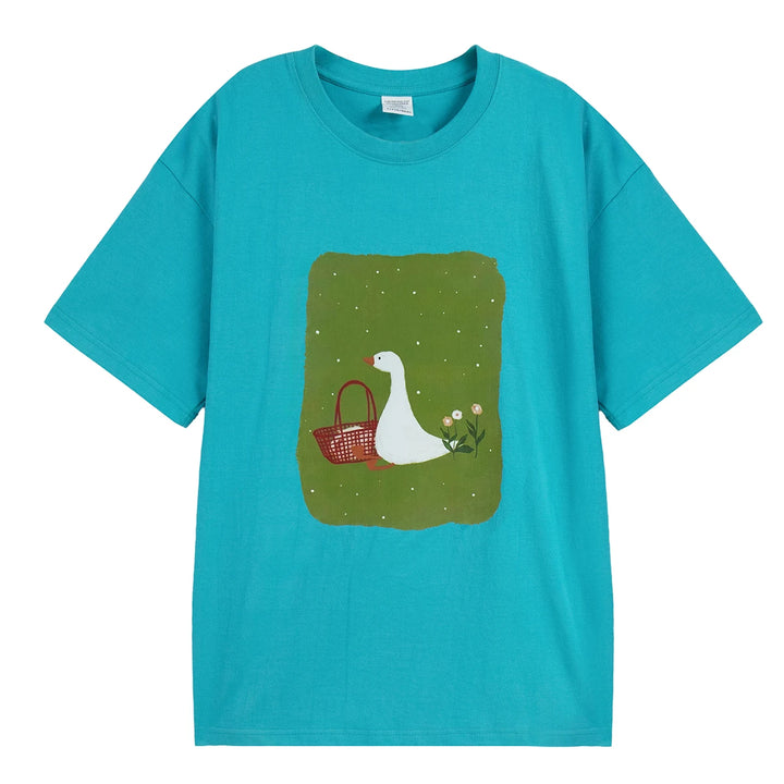 Camiseta Oversized Estampada Hip Hop — Darez Wear