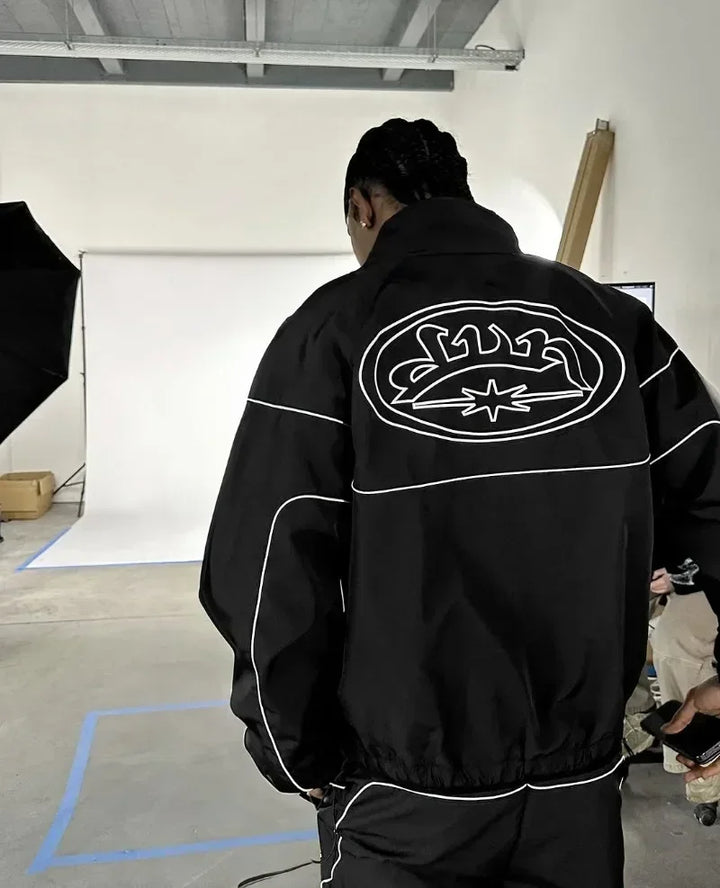 Conjunto Gótico Y2K | Hoodie + Pantalón | Rock Hip Hop | Darez Wear