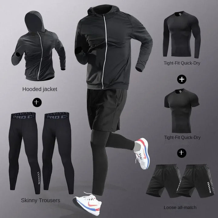Conjunto Deportivo Hombre — Traje Running 3 a 7 Piezas