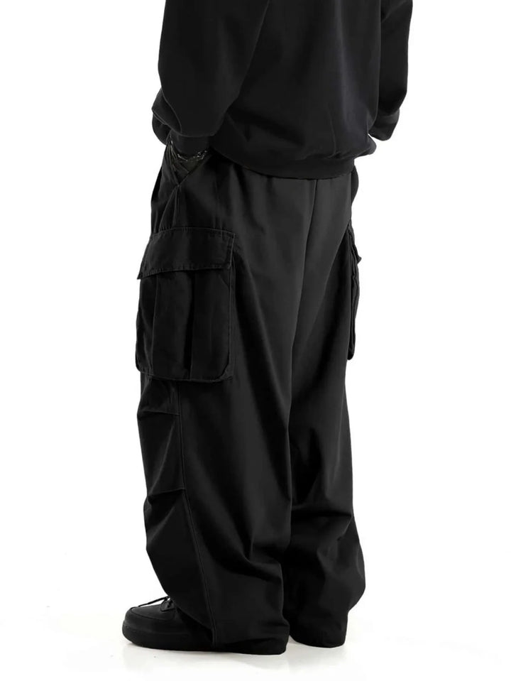 Pantalón Cargo Pierna Ancha Hombre — Urbano Holgado
