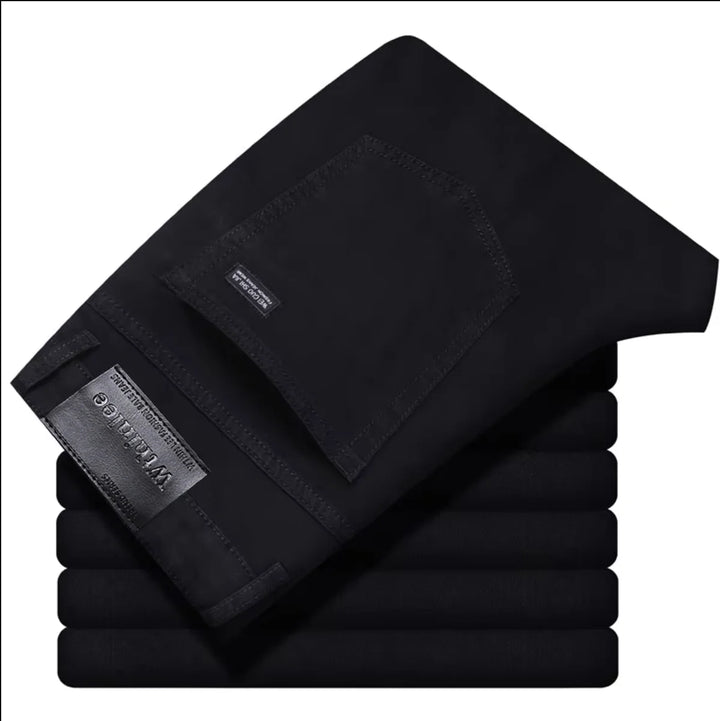 Jeans Casual Hombre — Corte Recto Elástico