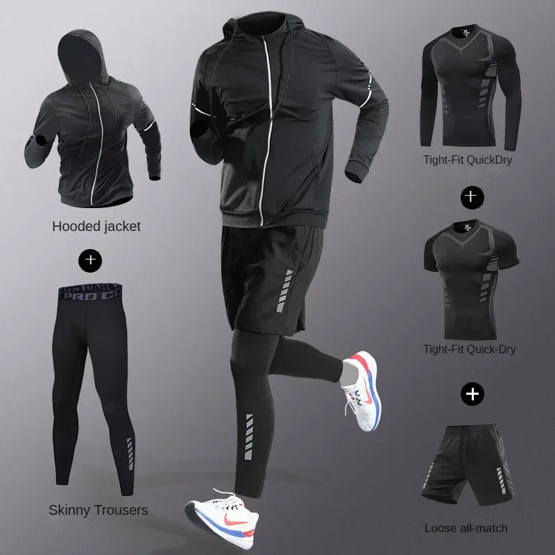 Conjunto Deportivo Hombre — Traje Running 3 a 7 Piezas