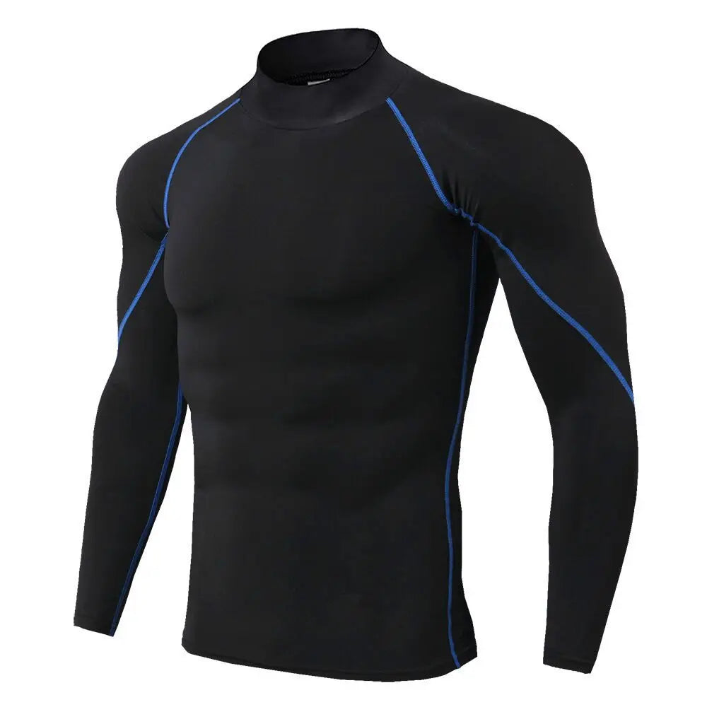 Camiseta Compresión Manga Larga Hombre — Gym &amp; Running