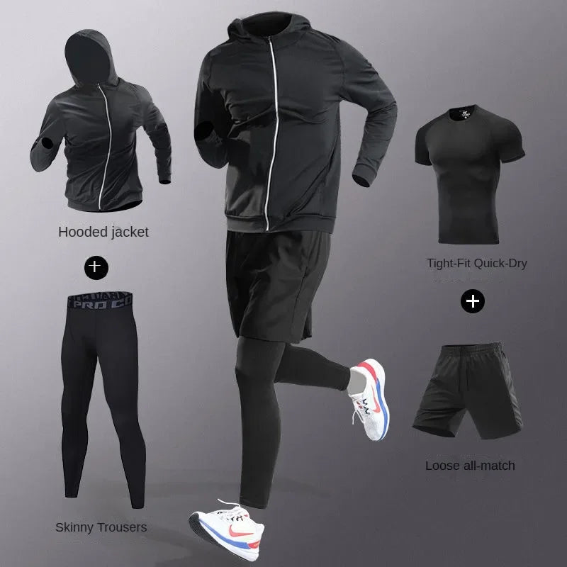 Conjunto Deportivo Hombre — Traje Running 3 a 7 Piezas